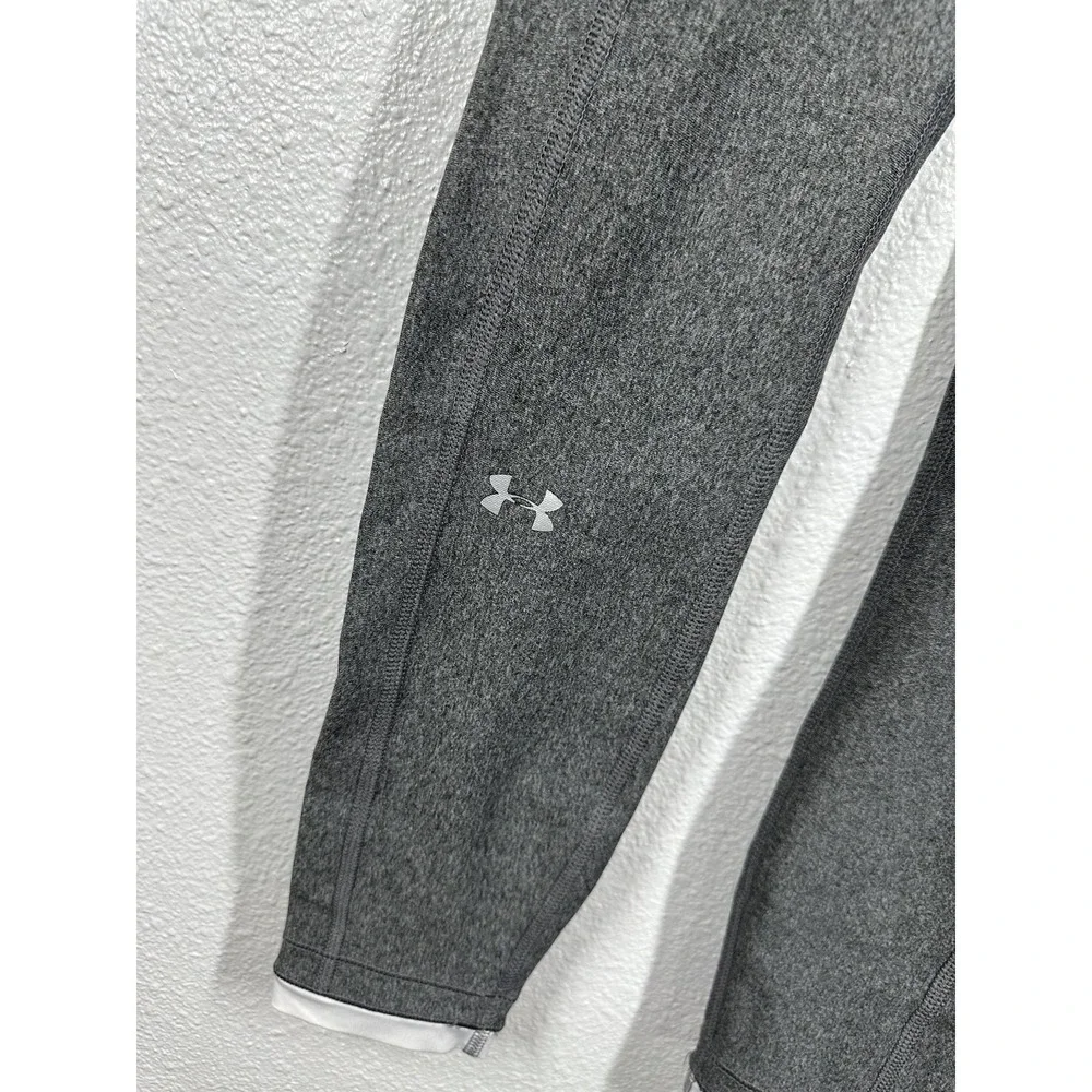 Under Armour Leggings Womens XS Gray HeatGear Compression Athletic Pants Workout